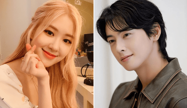 Cha Eun Woo y Rosé son vinculados sentimentalmente por algunas 'pruebas'. Foto: composición LR/X chaeunwoo/Rose