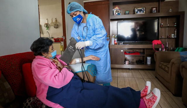 EsSalud también ofrece programas de telemedicina para pacientes que no pueden recibir visitas domiciliarias. Foto: Andina