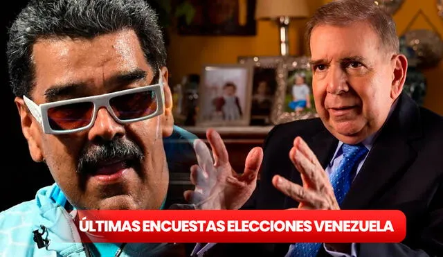 Descubre quién lidera las encuestas rumbo a las elecciones presidenciales Venezuela del 28 de julio de 2024. Foto: composición LR/Difusión.