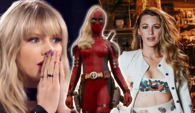 Taylor Swift y Blake Lively tienen una amistad muy cercana en la vida real, lo que despertó los rumores sobre Lady Deadpool en ‘Deadpool y Wolverine’. Foto: composición LR/Twitter/Instagram Blake Lively