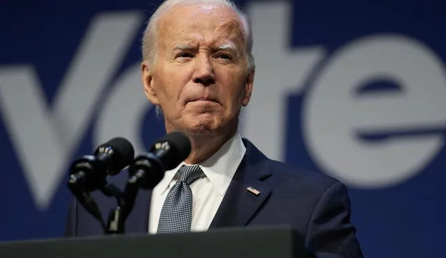 Biden se retira a la reelección por la presidencia de Estados Unidos. Foto: AFP