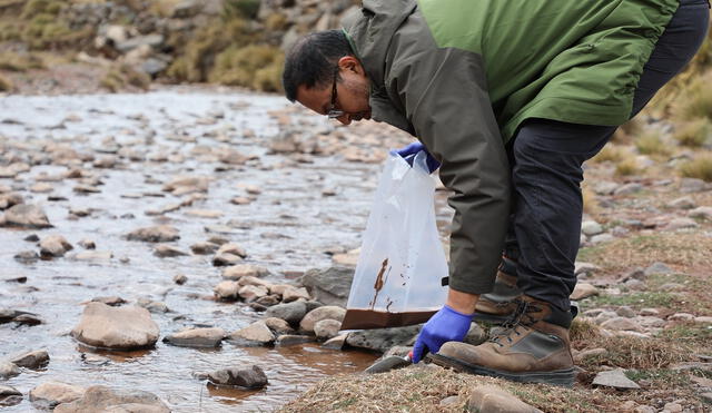 El monitoreo de las aguas del río Rímac arrojó altísimos niveles de contaminación por metales. Foto: Red Muqui