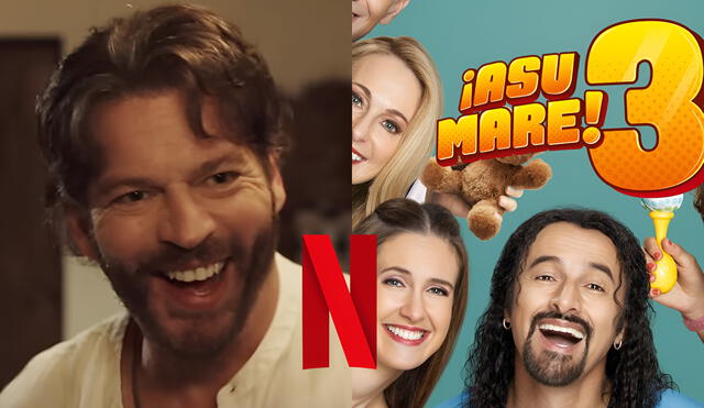 Más popular que 'Asu mare' entre los usuarios de Netflix Perú. Esta película de comedia romántica dura 90 minutos. Foto: composición LR/Netflix/Tondero