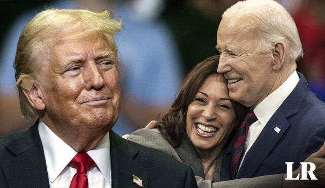 Donald Trump califica a Kamala Harris como "mala y patética". Foto: composición de Fabrizio Oviedo/La República/EFE/AFP  -  Video: Milenio