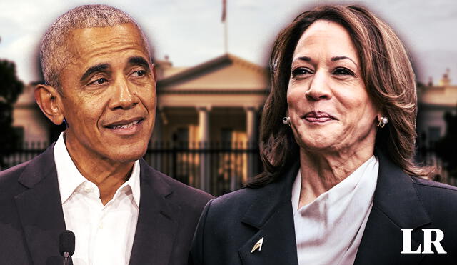 Kamala Harris cuenta con el apoyo de Biden y Clinton, pero aún no de Obama. Foto: composición de Fabrizio Oviedo/La República/AFP - Video: France24