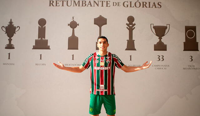 Kevin Serna ya se encuentra entrenando con el Tricolor de cara a su debut. Foto: Fluminense