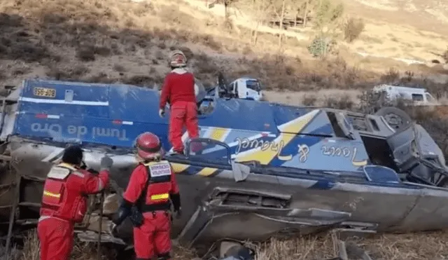 Accidente se lleva la vida de 9 personas. Foto: composición LR/América TV