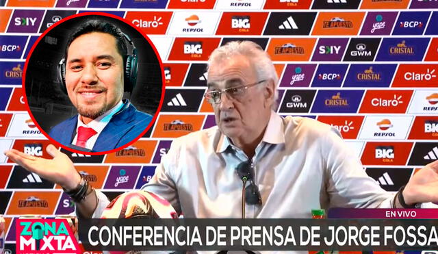 Jorge Fossati brindó conferencia de prensa tras la eliminación de la Copa América. Foto: captura/Movistar Deportes