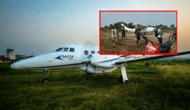 Secuestradores encañonaron al piloto de la avioneta. Foto: composición LR