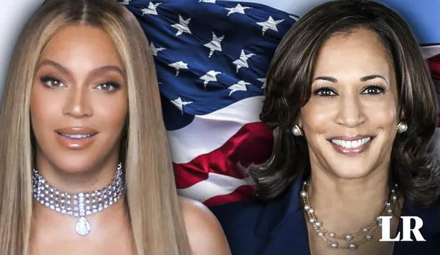 Kamala Harris brindó un discurso ante la prensa al ritmo de 'Freedom' de Beyoncé.  Foto: composición de Fabrizio Oviedo/La República/WhiteHouse/NewsNationNow