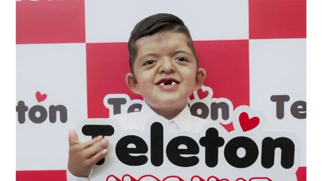 Manuel Pérez 'Manuelito', uno de los  'niños símbolo' de Teletón 2024, espera la colaboración de todos. Foto: difusión