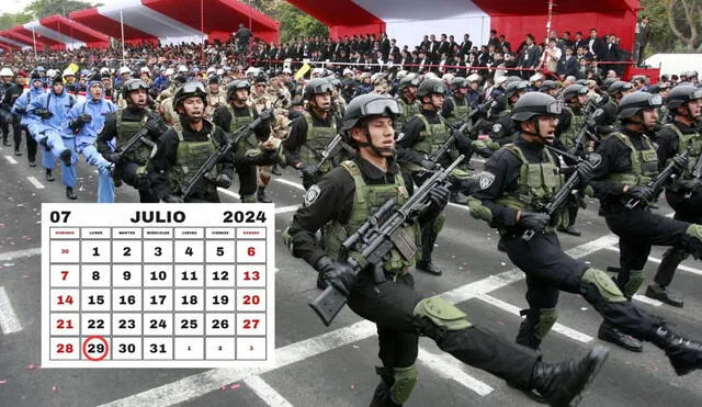 La Gran Parada Militar se realiza en el país desde 1821, año de la independencia. Foto: Andina/Lr