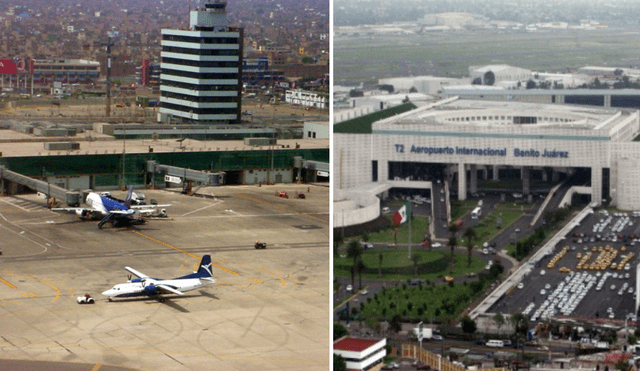 El Aeropuerto Internacional de la Ciudad de México (AICM) es el más grande de América Latina con 746 hectáreas. Foto: composición LR/ AeroLatinNews/ Vive Ciudad de Mexico