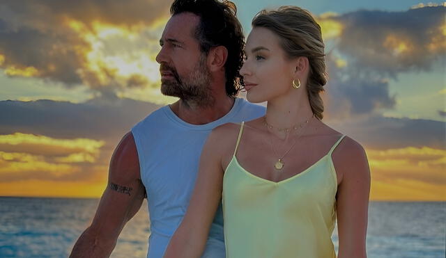 Gabriel Soto e Irina Baeva quisieron tener un enlace matrimonial muy  discreto en una playa de México. Foto: Instagram / Irina Baeva