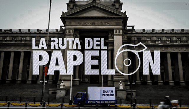 'La ruta del papelón' es la nueva campaña contra el Congreso que realiza la marca Paracas. Foto: Paracas