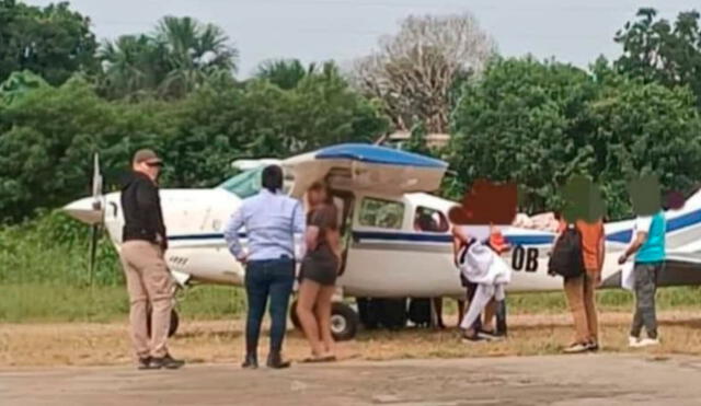 Sujetos amenazaron a piloto para que aterrice. Foto: difusión