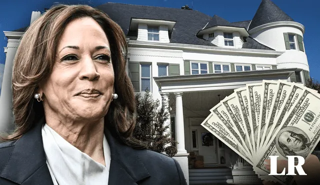 El millonario patrimonio de Kamala Harris, la candidata que reemplazará a Biden en las elecciones de Estados Unidos.  Foto: composición de Fabrizio Oviedo/La República/AFP