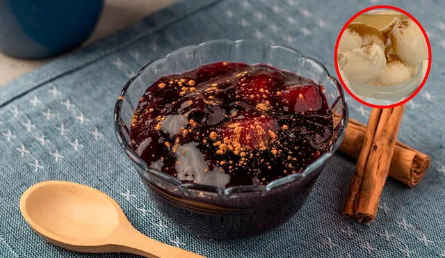 ¿Estás de acuerdo? Ni la mazamorra morada ni los picarones serían el mejor postre del Perú, según Taste Atlas. Foto: composición LR/Comedera