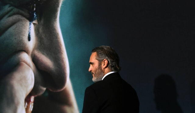 Joaquin Phoenix.  Su interpretación del 'Joker' le valió al actor estadounidense ganar todos los premios de la temporada. Foto: AFP