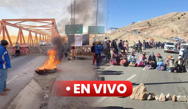 Protestas contra Dina Boluarte iniciaron en Puno previo a las celebraciones por Fiestas Patrias. Foto: composición LR/Claudia Beltrán/Difusión