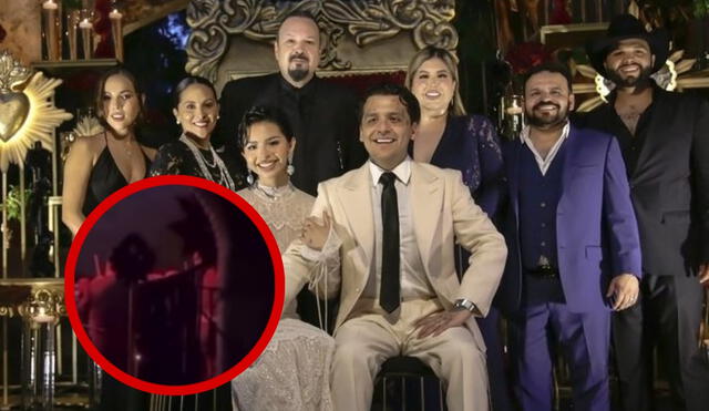 Ángela Aguilar sorprende con actuación musical en su boda acompañada de mariachis. Foto: Instagram nodal.aguilar