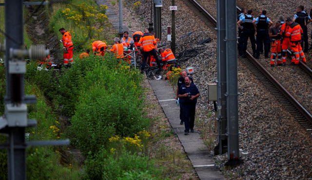 Las autoridades parisinas informaron un posible "sabotaje". Foto: El cronista