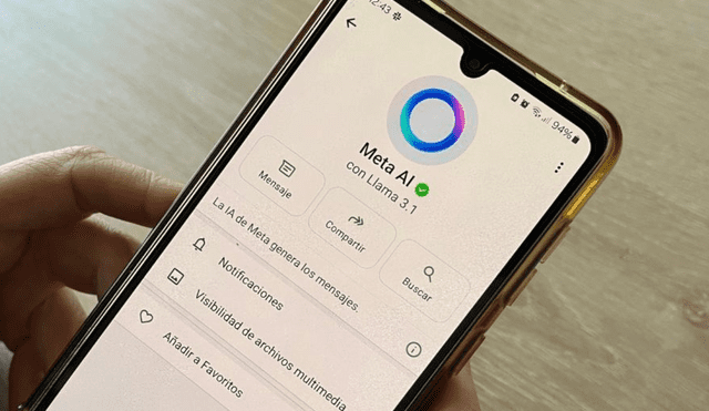 Meta AI es una tecnología desarrollada por Meta. Foto: Chequeado.