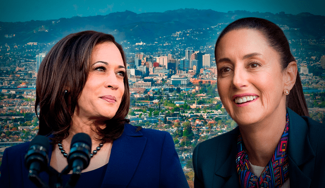 Kamala Harris y Claudia Sheinbaum comparte características que las vuelven similares. Foto: Composición LR