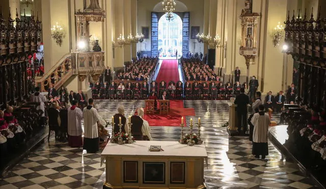 Con la misa Te Deum se da inicio a las Fiestas Patrias en Perú. Foto: Arzobispado de Lima