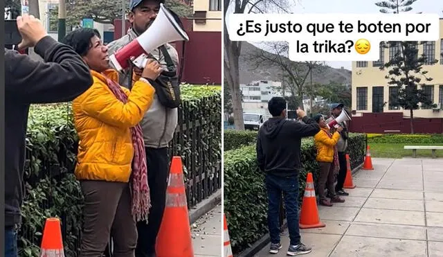 "Sean más empáticos", solicitó progenitora en instalaciones de la UNI. Foto: composición LR/ TikTok