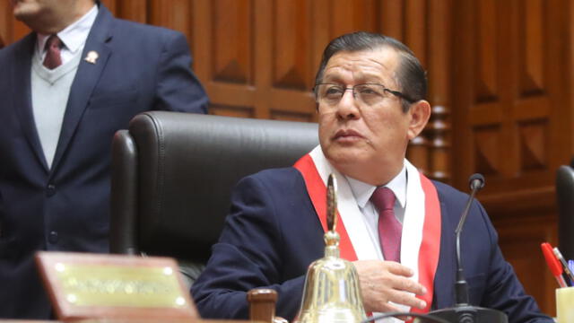 Eduardo Salhuana fue elegido presidente del Congreso, pese a sus presuntos nexos con la minería ilegal. Foto: Congreso