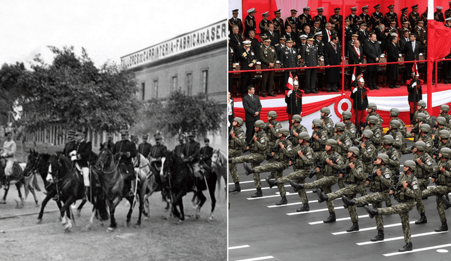 El Desfile Cívico Militar cambió de sede en más de una ocasión a lo largo de su historia. Foto: composición LR (Andina/El Peruano).