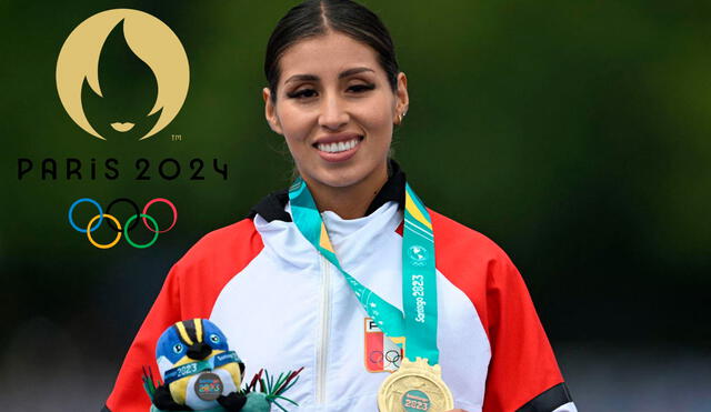 Kimberly García participará en marcha atlética de los Juegos Olímpicos París 2024. Foto: composición GLR.