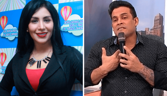 Leysi Suárez criticó duramente a Christian Domínguez y lo obliga a ir a ver a su hija mientras Pamela Franco está en Europa. Foto: composición LR/América TV/Facebook