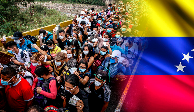 La migración venezolana es una de la más grandes de las últimas décadas en América Latina. Foto: composición LR/Vecteezy/AFP