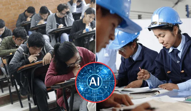 La IA eligió a la mejor institución para formarse a nivel técnico en Perú. Foto: composición LR (Andina/difusión).