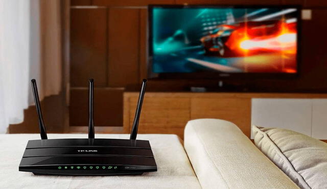 El router debe estar entre 1.5 a 1.8 metros del televisor. Foto: Vida Extra