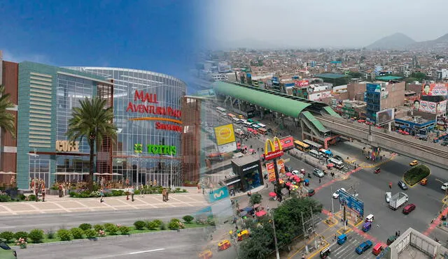 Estos son los nuevos centros comerciales que tendrá San Juan de Lurigancho. Foto: Composición LR/Andina.