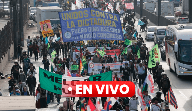 La CNUL convoca a protestar en contra del Gobierno de Dina Boluarte e impulsar nuevas elecciones generales. Foto: composición LR/Marco Cotrina/La República