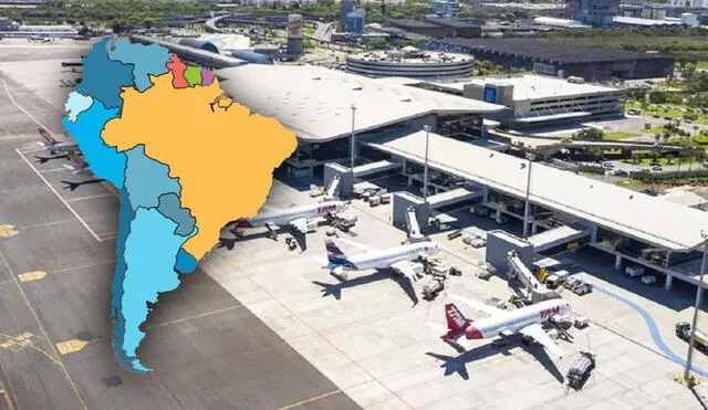 Dos aeropuertos de Brasil superan al mejor de Estados Unidos