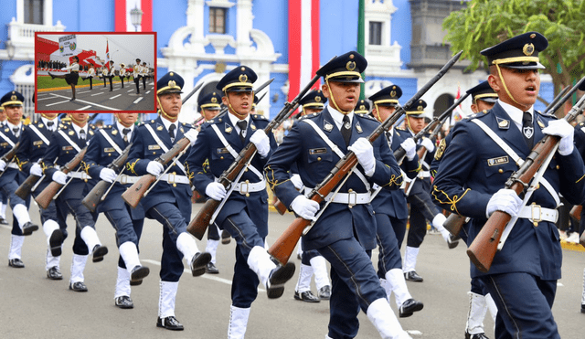 El Ministerio de Defensa anunció que colegios de otras ciudades del Perú participarán en el Desfile Militar 2024 por Fiestas Patrias. Foto: composición LR/El Peruano.