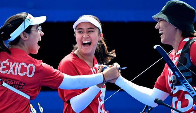 México sumó su primera medalla en París 2024. Foto: AFP.