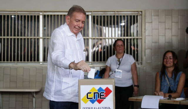 Edmundo González cuenta con el apoyo de María Corina Machado. Foto: X/mburuvichapy