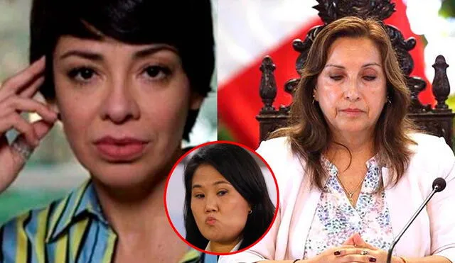 Tatiana Astengo expresó nuevamente su desacuerdo con el gobierno de Dina Boluarte. Foto: Composición LR/Captura/Instagram/Captura/'X'