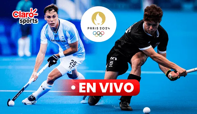 Leones vs. Nueva Zelanda EN VIVO chocarán por la tercera fecha del grupo B del hockey de París 2024. Foto: composición LR/AFP