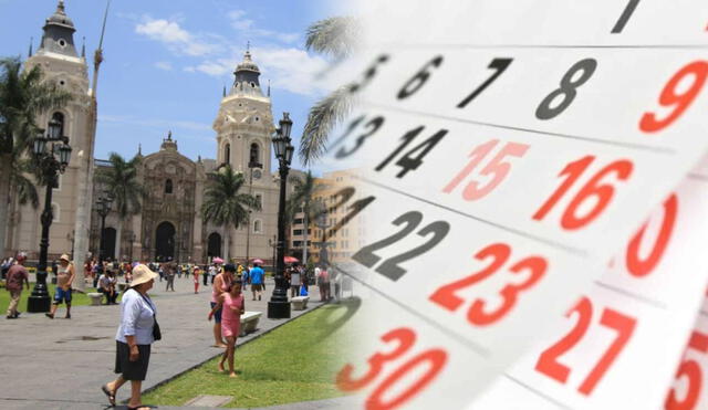 Conoce los días feriados del mes de agosto 2024. Foto: Composición LR/Andina.