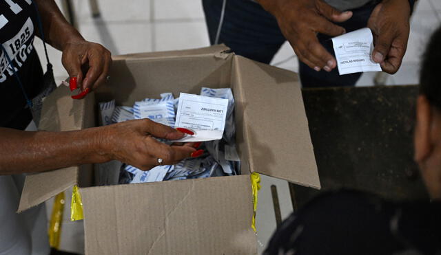 Se espera que los resultados oficiales de las elecciones de Venezuela se den entre las 10:00 p.m. u 11:00 p. m. Foto: AFP