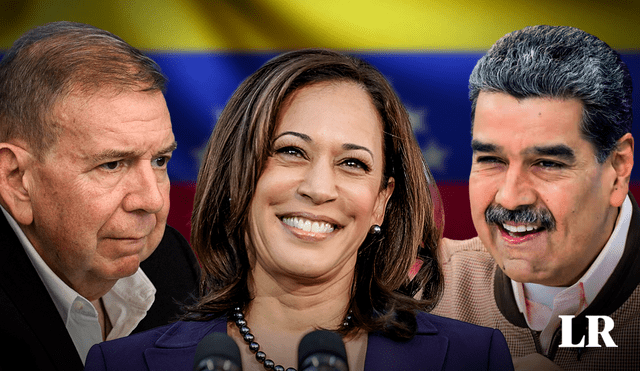 Kamala Harris se pronunció sobre las elecciones en Venezuela a pocas horas de conocer los primeros resultados. Foto: Composición LR