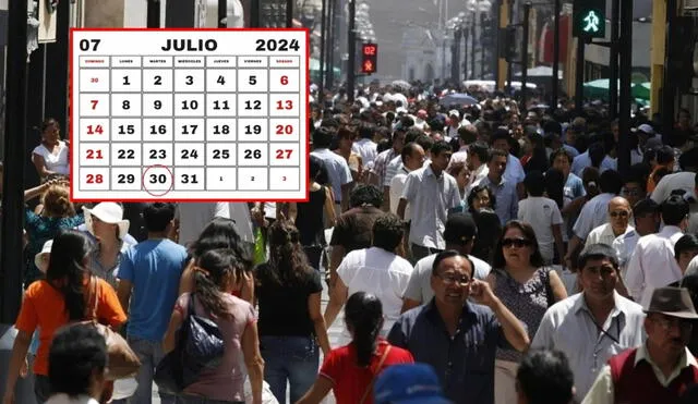 Este 2024, el 30 de julio cae en martes, generando dudas sobre si será declarado feriado puente por el gobierno. Foto: composición LR / Andina