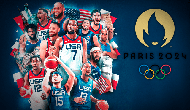 El Dream Team de Estados Unidos es el favorito para llevarse la medalla de oro en París 2024. Foto: composición LR/Team USA